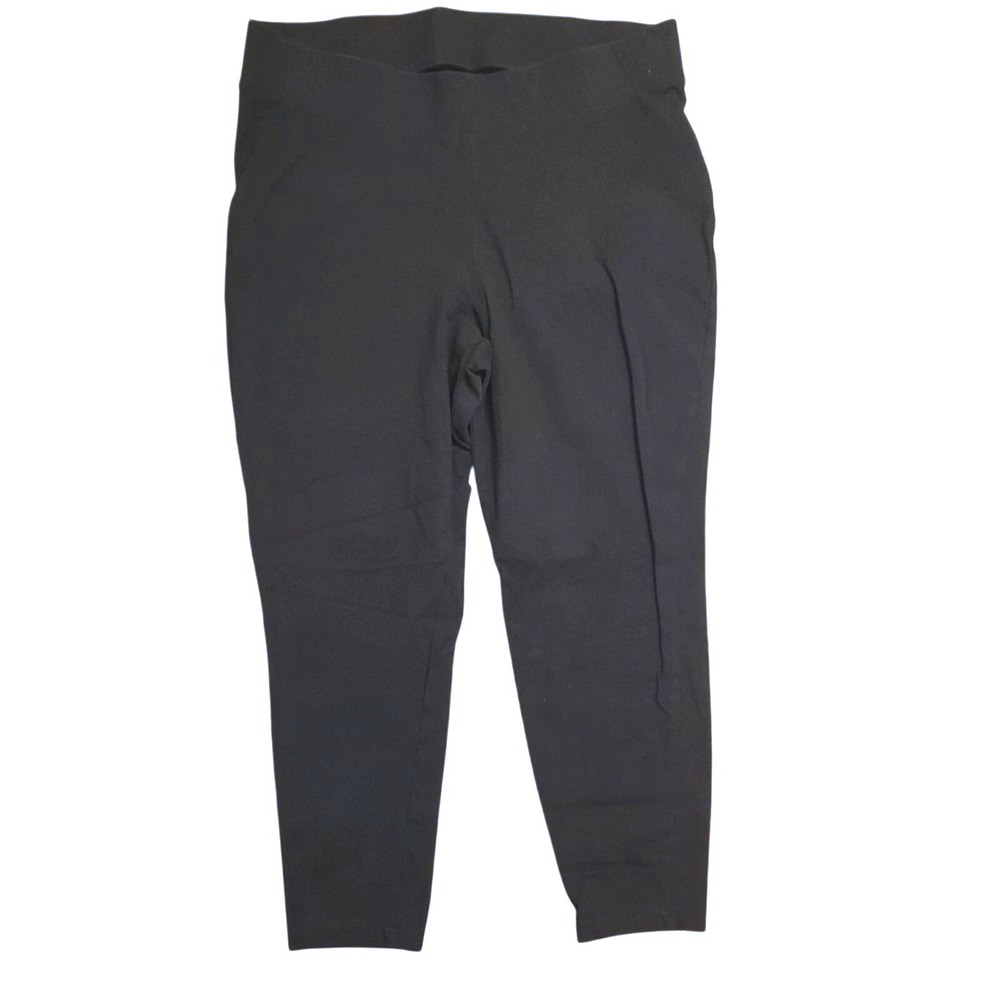 Torrid plus‎ size 2x black premium wide waistband leggings cropped pants